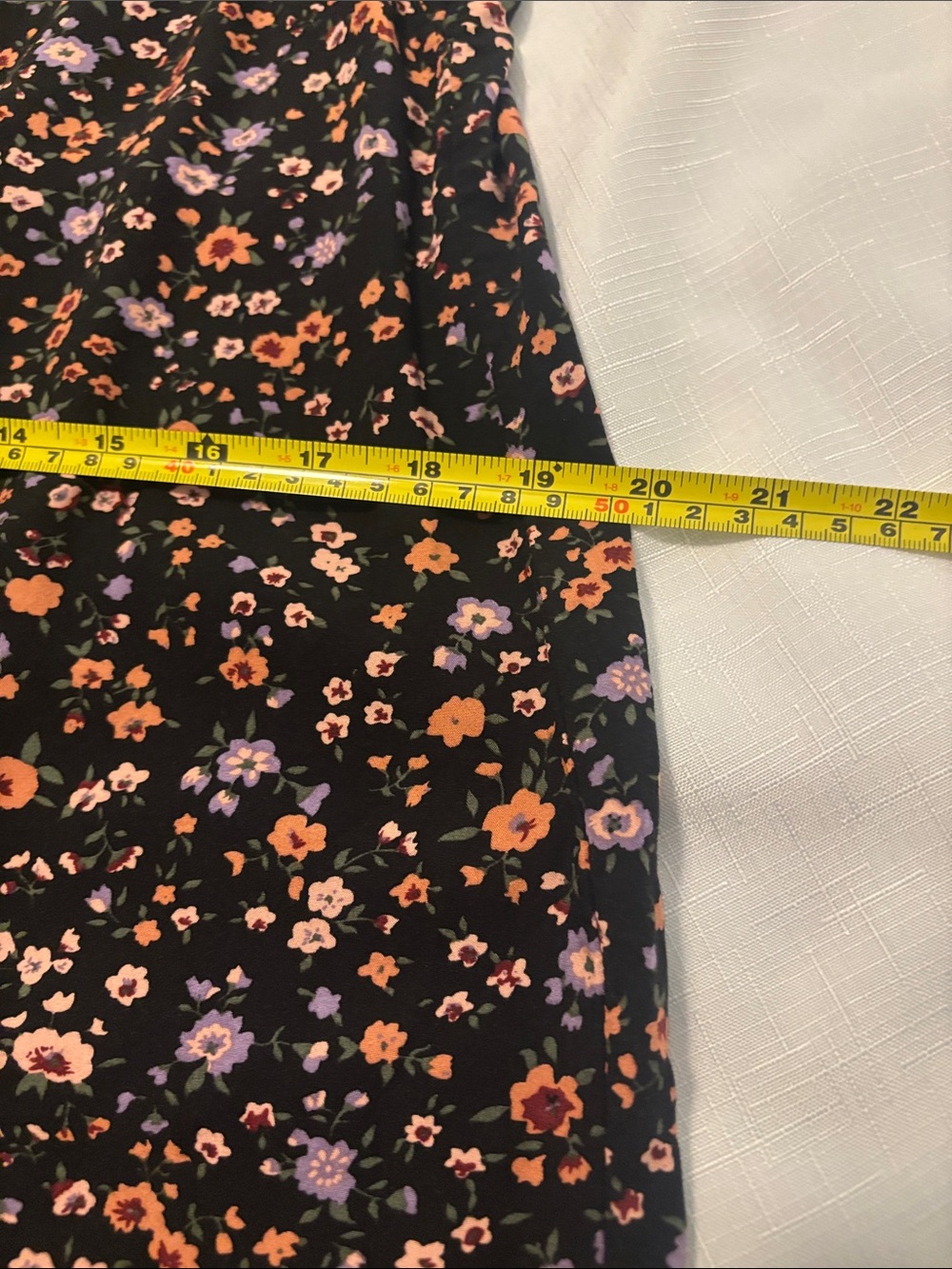 Vans Skater Slip dress SZ XL black floral print  adjustable spaghetti straps - Picture 7 of 12